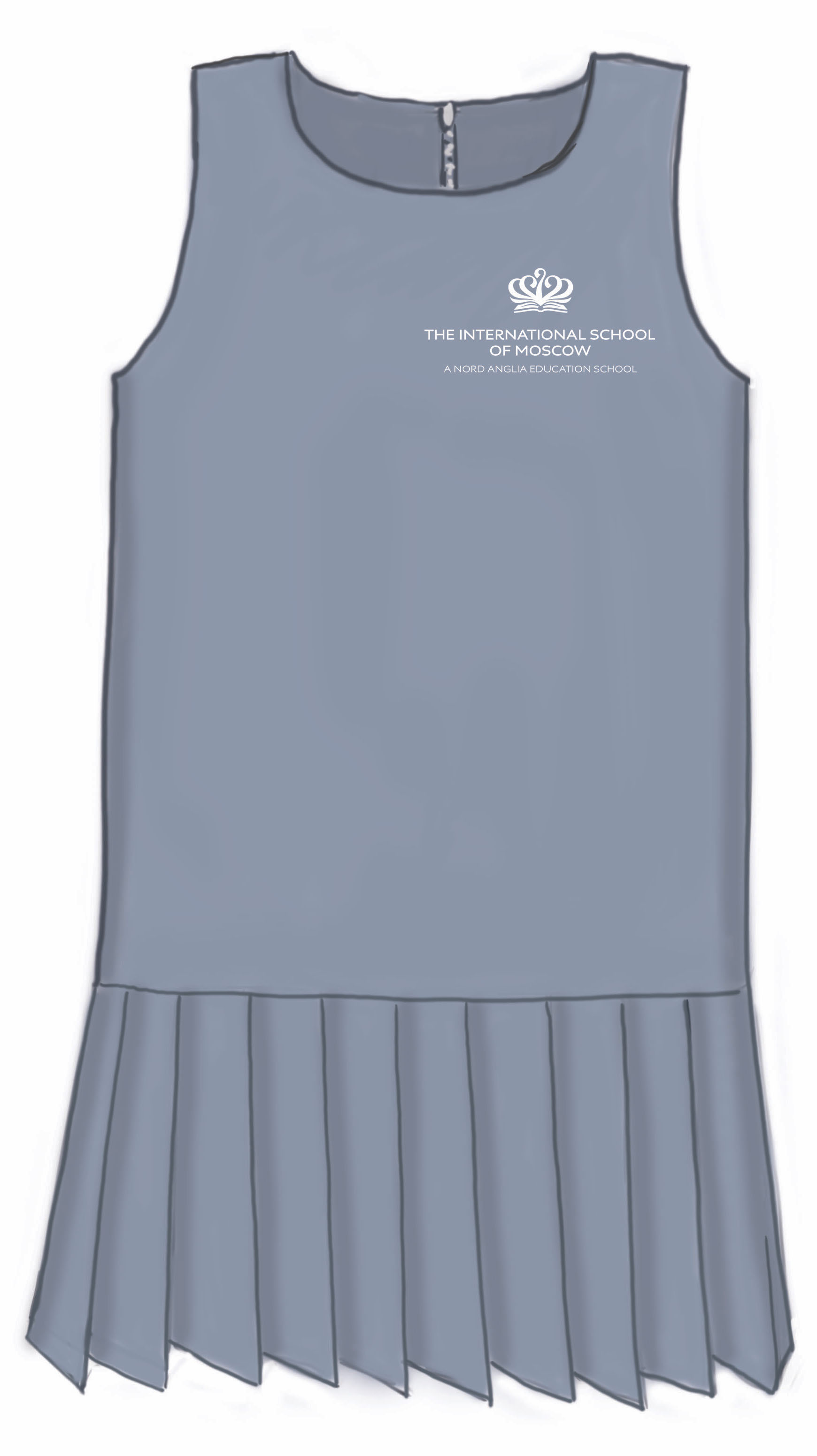 Сарафан - Grey Pinafore / Girls / EYFS